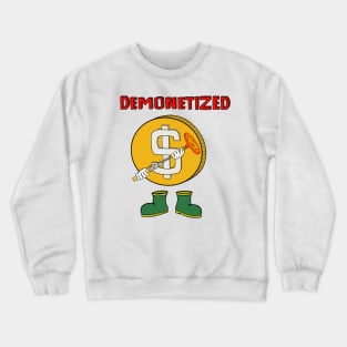 Youtube Demonetization Crewneck Sweatshirt